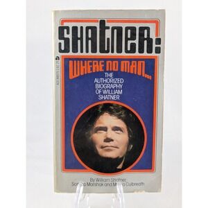 William Shatner Biography Book Lot Star Trek Captain Kirk Memorabilia Collection